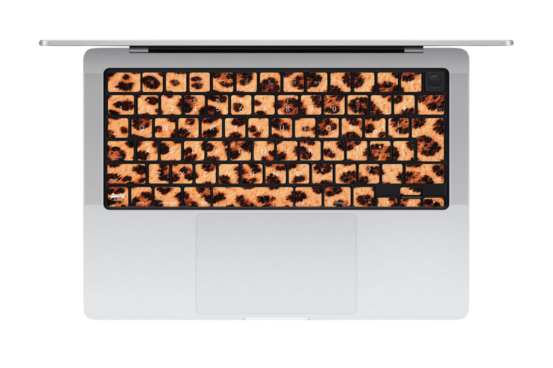 レオパード MacBookキーボードシール 全キー JIS配列対応 Stecky Stickers